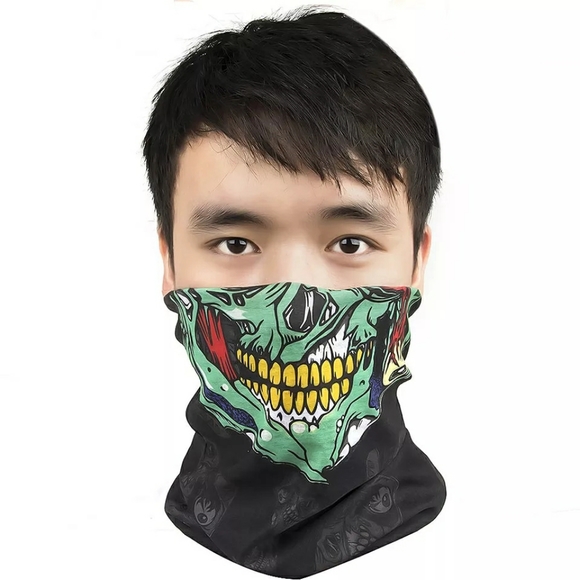 2 PC's skull face mask, face covers - Picture 3 of 6